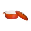 COCOTTE OVALE ORANGE 6LT VOGUE dans CASSEROLES