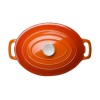 COCOTTE OVALE ORANGE 6LT VOGUE dans CASSEROLES