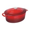 COCOTTE OVALE ROUGE 6LT VOGUE dans CASSEROLES