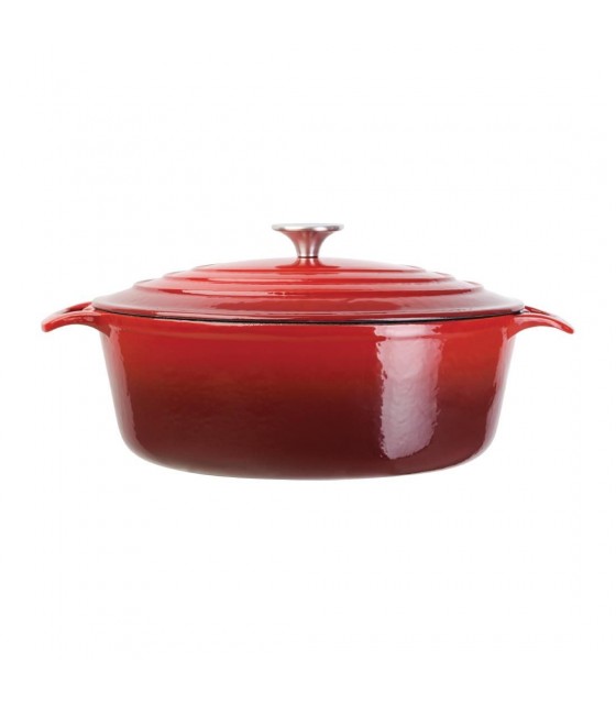 COCOTTE OVALE ROUGE 6LT VOGUE dans CASSEROLES