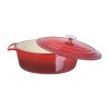 COCOTTE OVALE ROUGE 6LT VOGUE dans CASSEROLES