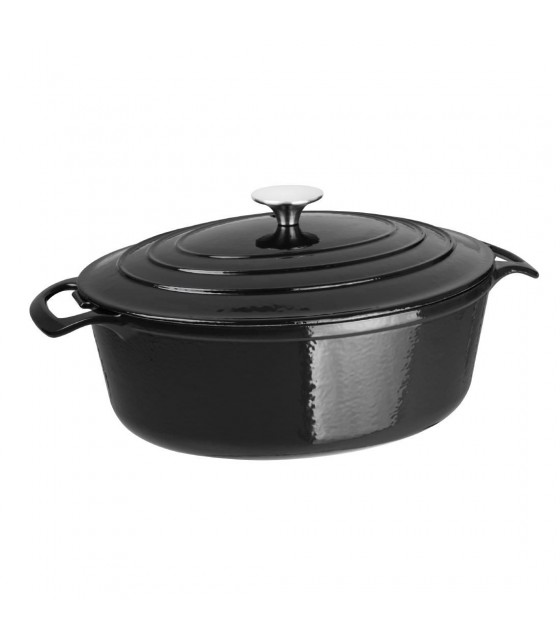 COCOTTE OVALE NOIRE 5LT VOGUE dans CASSEROLES