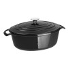 COCOTTE OVALE NOIRE 5LT VOGUE dans CASSEROLES