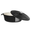 COCOTTE OVALE NOIRE 5LT VOGUE dans CASSEROLES