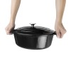 COCOTTE OVALE NOIRE 5LT VOGUE dans CASSEROLES