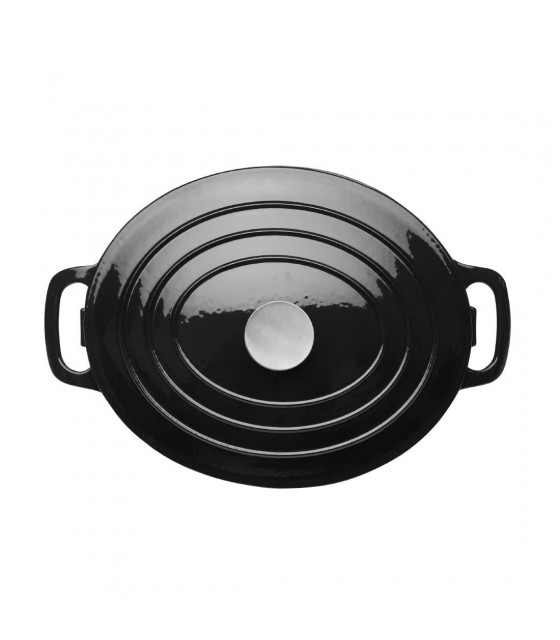 COCOTTE OVALE NOIRE 5LT VOGUE dans CASSEROLES