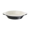 PLAT A GRATINER ROND NOIR MAT 150*30(H)MM VOGUE dans CASSEROLES