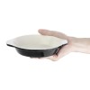 PLAT A GRATINER ROND NOIR MAT 150*30(H)MM VOGUE dans CASSEROLES