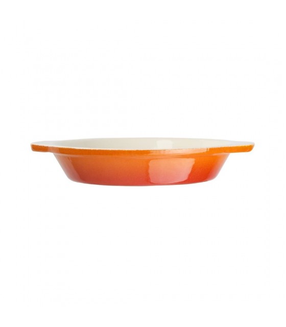 PLAT A GRATINER ROND ORANGE 150*30(H)MM VOGUE dans CASSEROLES