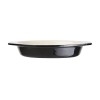 PLAT A GRATINER OVALE NOIR MAT 210*145*40(H)MM  VOGUE dans CASSEROLES