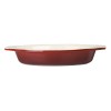 PLAT A GRATINER OVALE ROUGE 195*140*40(H)MM VOGUE dans CASSEROLES