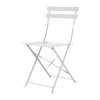 CHAISE DE TERRASSE GRISE LOT DE 2 dans CHAISES