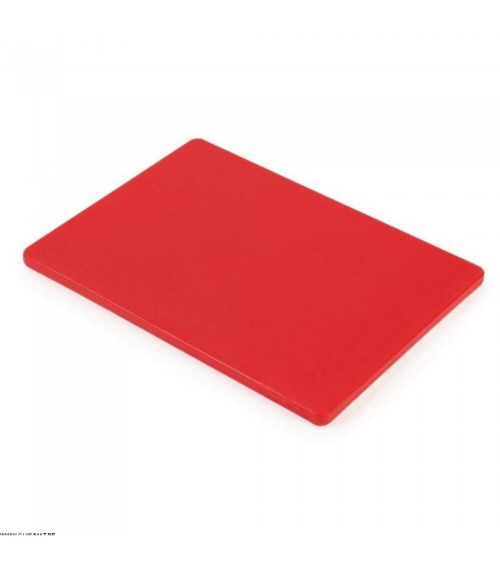 PETITE PLANCHE A DECOUPER ROUGE BASSE DENSITE 229X305X12MM HYGIPLAS dans PLANCHES A DECOUPER