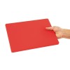 PETITE PLANCHE A DECOUPER ROUGE BASSE DENSITE 229X305X12MM HYGIPLAS dans PLANCHES A DECOUPER