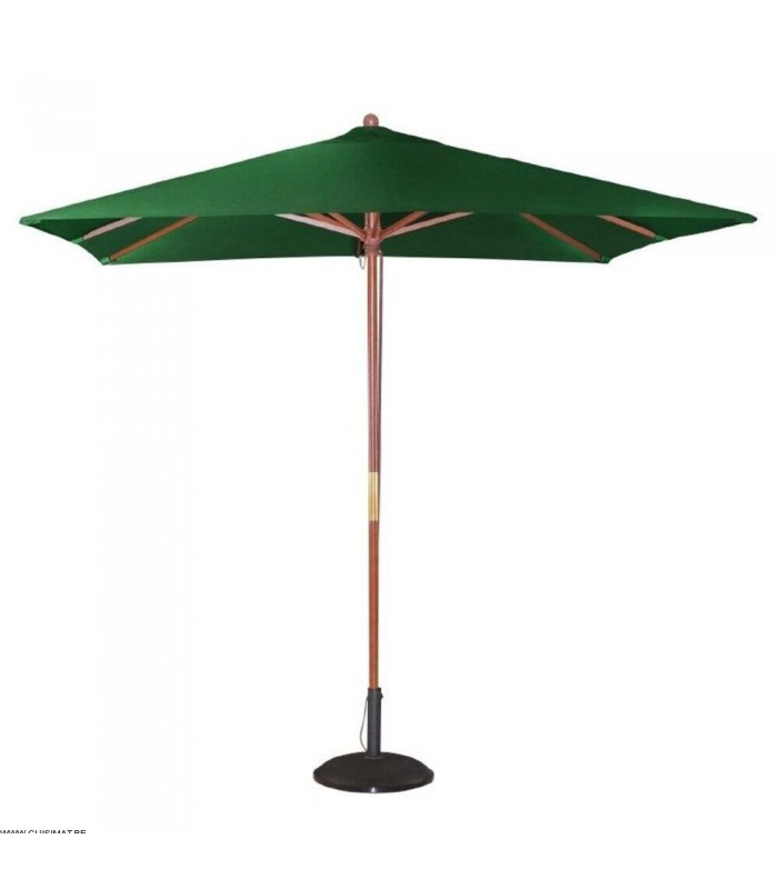 PARASOL CARRE 2.5M VERT dans PARASOL