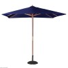 PARASOL CARRE 2.5M BLEU MARINE dans PARASOL