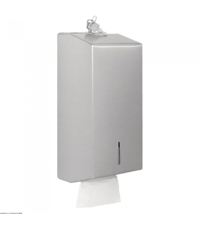 EOL  DISTRIBUTEUR INOX PAPIER ENCHEVETRE JANTEX dans DISTRIBUTEURS