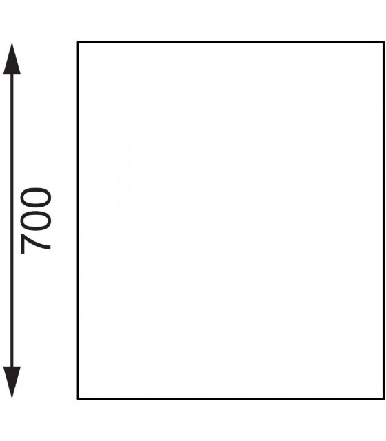 TABLE DE PREPARATION INOX L90CM PROF:70CM AVEC DOSSERET EN KIT CUISIMAT dans TABLES INOX