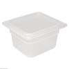 BAC EN POLYPROPYLENE AVEC COUVERCLE GN1/6 100MM 1.5LT LOT DE 4 VOGUE dans BACS GASTRONORM ANTI-ADHESIF