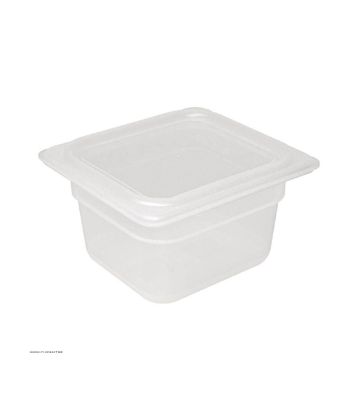 BAC EN POLYPROPYLENE AVEC COUVERCLE GN1/6 100MM 1.5LT LOT DE 4 VOGUE dans BACS GASTRONORM ANTI-ADHESIF