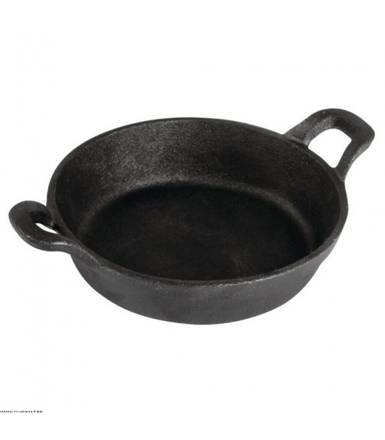 PLAT EN FONTE Ø18CM A OREILLES dans CASSEROLES