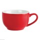 TASSE A CAFE 228ML ROUGE 12 PIECES