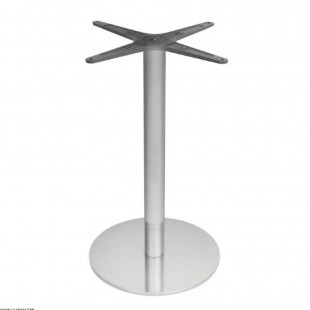 PIED DE TABLE ROND EN ACIER INOXYDABLE dans TABLE EN KIT