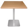 PIED DE TABLE CARRE EN INOX dans TABLE EN KIT