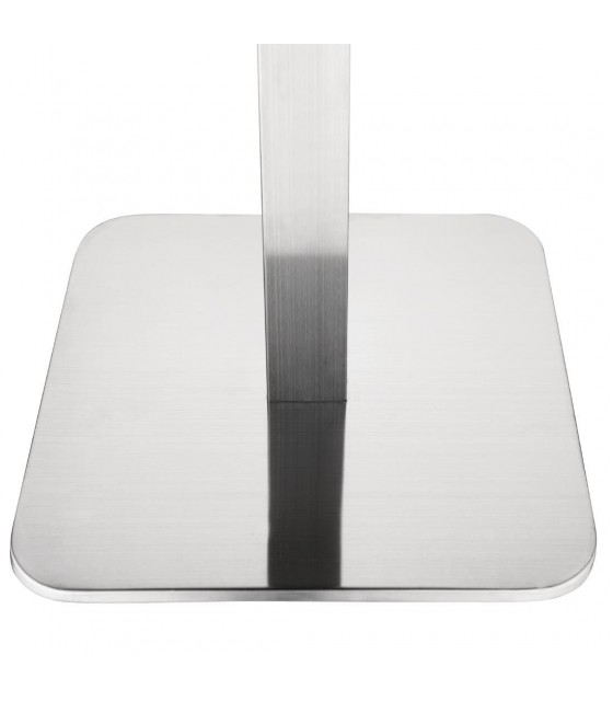 PIED DE TABLE CARRE EN INOX dans TABLE EN KIT