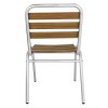 CHAISE BISTRO FRENE ET ALUMINIUM 4 PIECES dans CHAISES