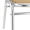 CHAISE BISTRO FRENE ET ALUMINIUM 4 PIECES dans CHAISES