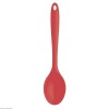 CUILLERE EN SILICONE ROUGE 27CM dans USTENSILES DE SERVICE