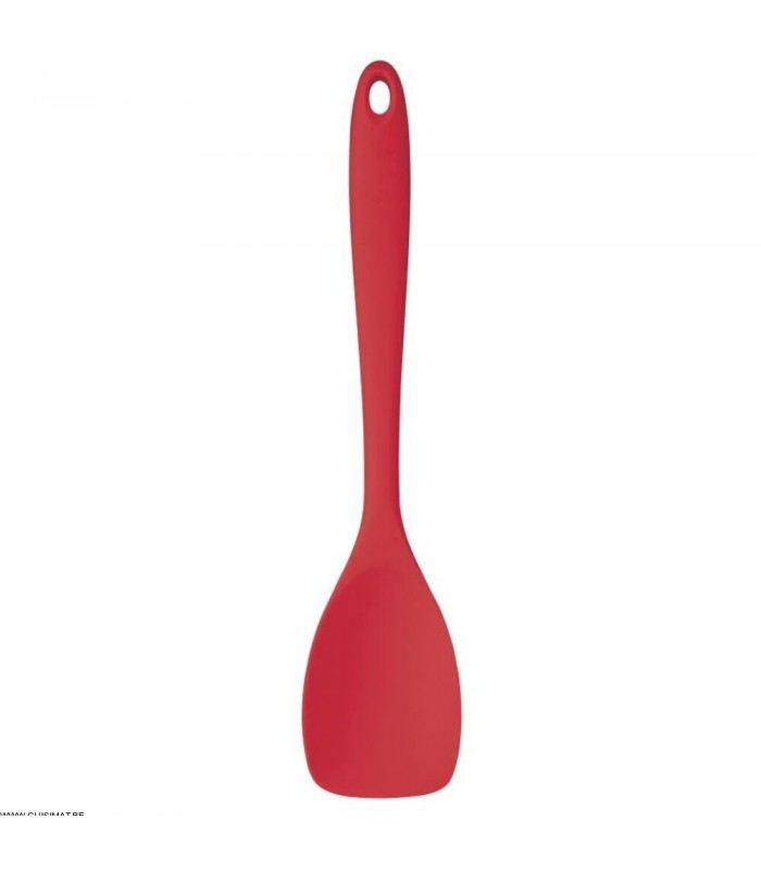 SPATULE - CUILLERE EN SILICONE ROUGE 28CM dans USTENSILES DE SERVICE