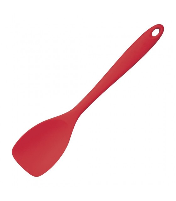 SPATULE - CUILLERE EN SILICONE ROUGE 28CM dans USTENSILES DE SERVICE