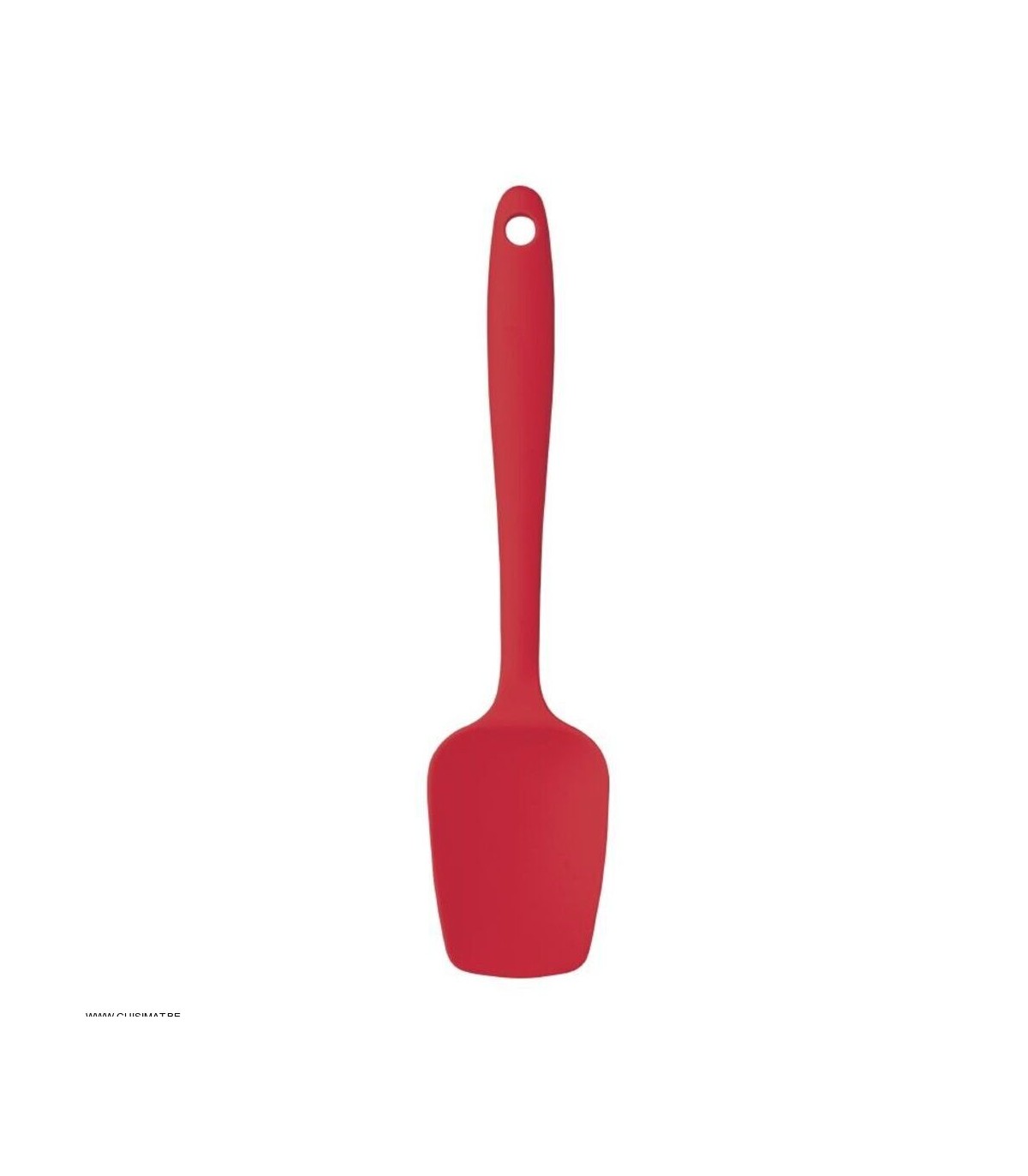 CUILLERE EN SILICONE ROUGE 20CM dans USTENSILES DE SERVICE