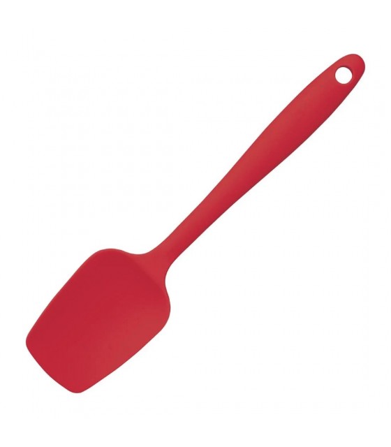 CUILLERE EN SILICONE ROUGE 20CM dans USTENSILES DE SERVICE