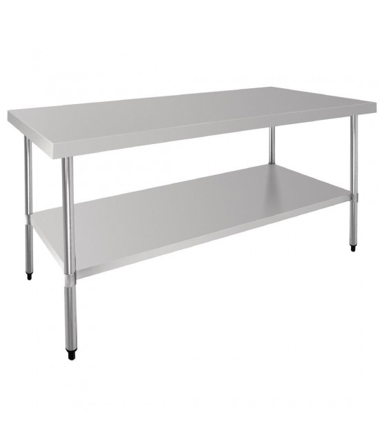 TABLE CENTRALE INOX 180CM P90CM H90CM EN KIT dans TABLES INOX