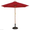 PARASOL Ø2.5M H2.37CM ROUGE dans PARASOL