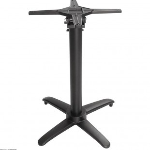 PIED DE TABLE BASCULANT EN ALUMINIUM NOIR ECO dans TABLE EN KIT