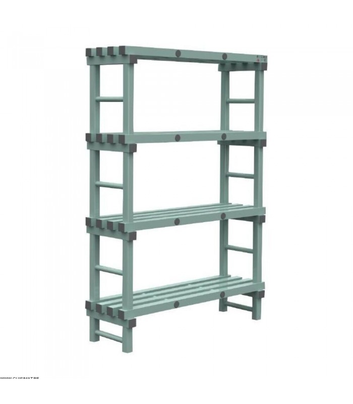 RAYONNAGE EURO 120CM PROFONDEUR 40CM JACKSTACK dans ETAGERE CHAMBRE FROIDE