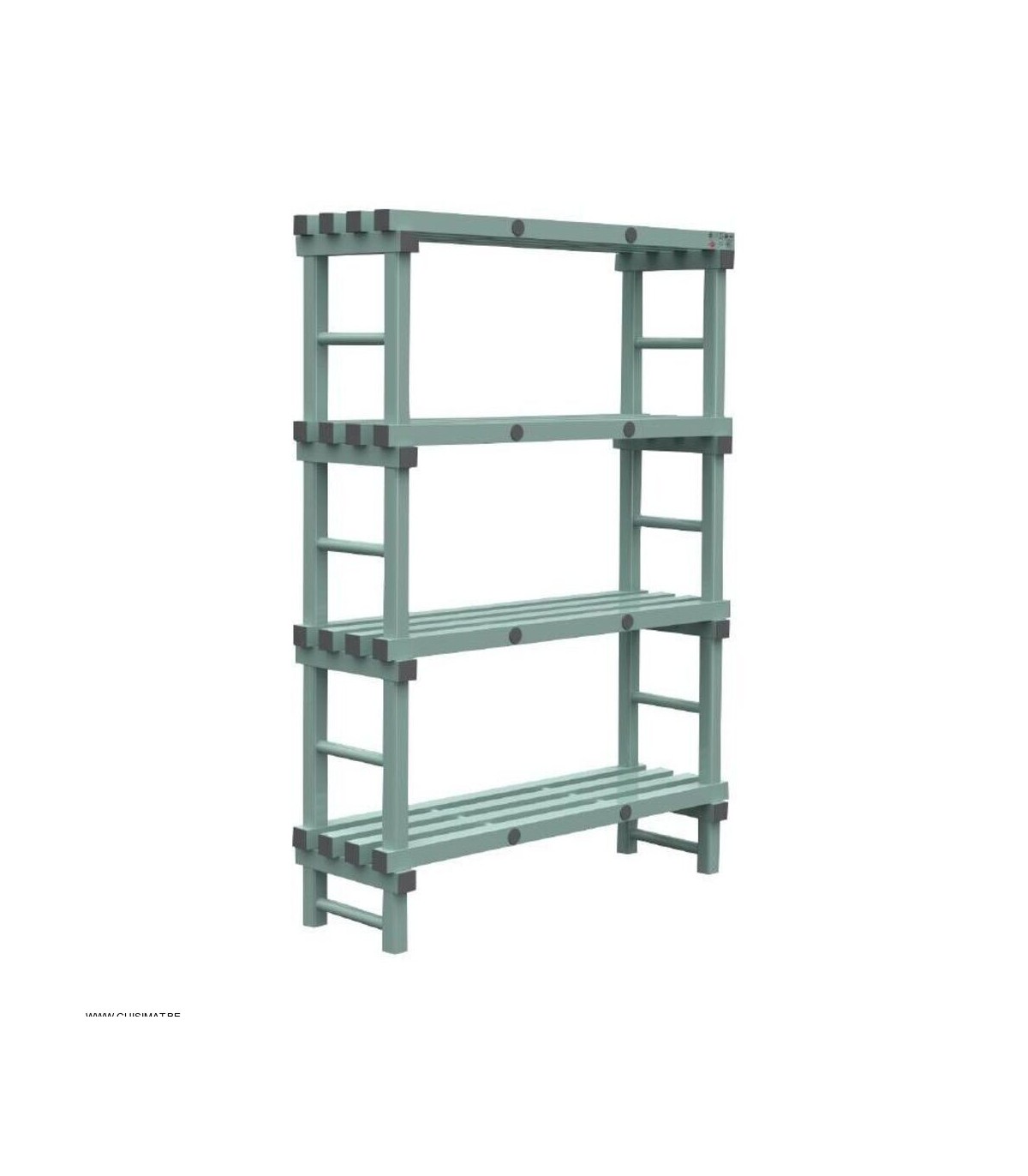 RAYONNAGE EURO 120CM PROFONDEUR 40CM JACKSTACK dans ETAGERE CHAMBRE FROIDE