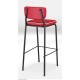 TABOURET REMBOURRES ROUGE COLLECTION MINI