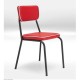 CHAISE REMBOURRES ROUGE COLLECTION MINI
