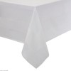 NAPPE BLANCHE BANDE DE SATIN 1780 X 3650MM MITRE LUXURY dans NAPPE