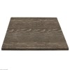 PLATEAU DE TABLE CARRE EFFET BOIS VIEILLI 700MM dans TABLE EN KIT