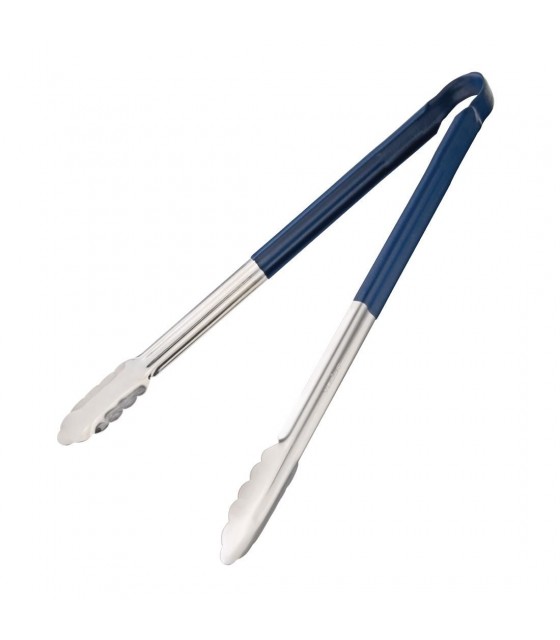 PINCE DE SERVICE BLEUE 40CM dans USTENSILES DE SERVICE