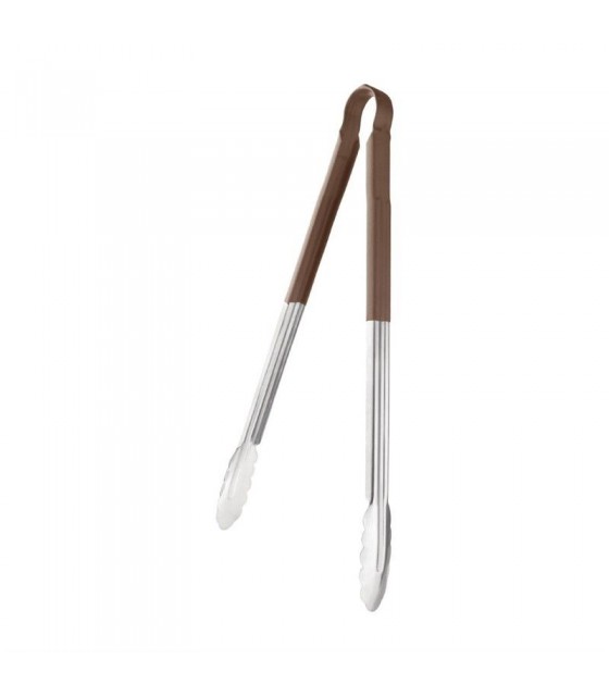 PINCE DE SERVICE MARRON 40CM dans USTENSILES DE SERVICE