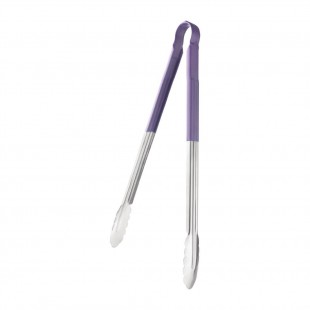 PINCE DE SERVICE VIOLETTE 40CM dans USTENSILES DE SERVICE