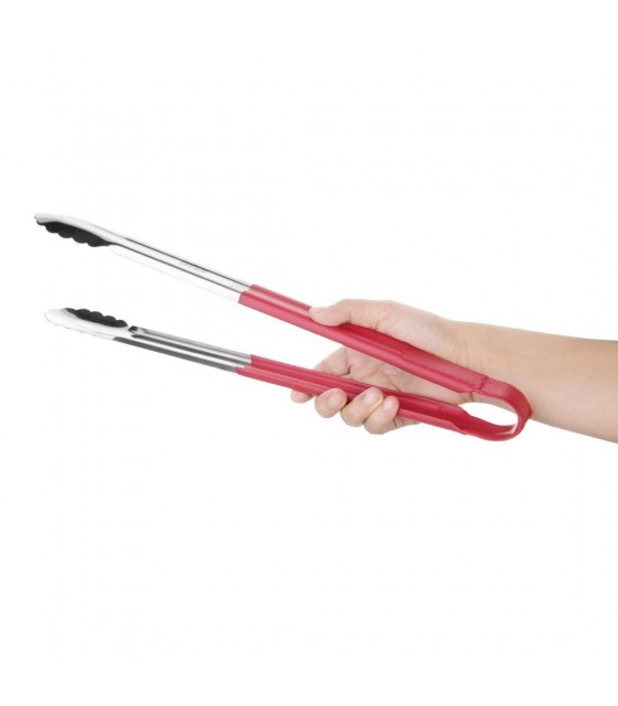 PINCE DE SERVICE ROUGE 40CM dans USTENSILES DE SERVICE