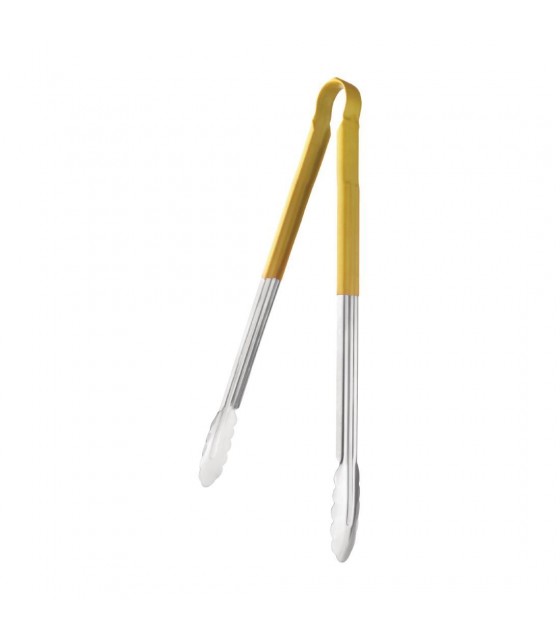 PINCE DE SERVICE JAUNE 40CM dans USTENSILES DE SERVICE